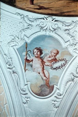Angelo con l'arma di Cristo